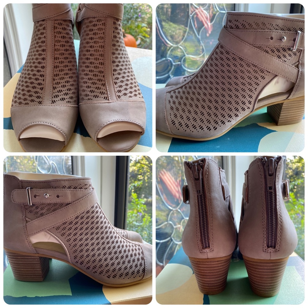 Earth Leros Gaia Sandals in Coco - BNIB 9W fits like a 9.5 & 9.5W fits like a 10 - Picture 2 of 3